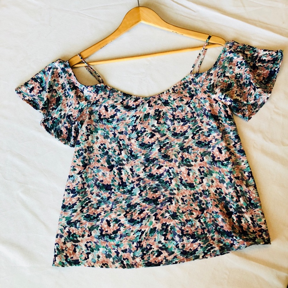 Nordstrom BP Cold Shoulder Top